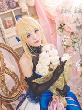 《FateGrand Order》extella saber礼服 C O S P L A Y_Shall We Dance (2)