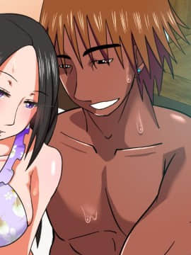 (同人CG集) [ひとんち] ビーチでナンパした黒髪巨乳奥さんにケツ穴舐めさせて中出ししたったwww_109