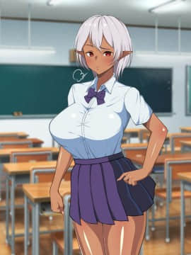 [春葉流亭][留学生は褐色爆乳ダークエルフ!]_191_004