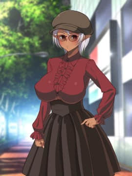[春葉流亭][留学生は褐色爆乳ダークエルフ!]_215_028