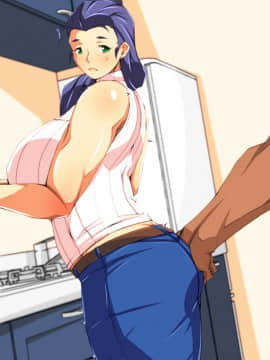 (同人CG集) [Alter Maschine (鈍村)] 息子の嫁はわしの肉妻 -寝取られ美母-_n005_1