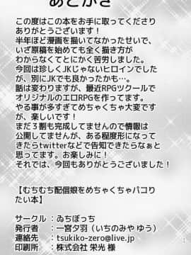(C94) [ゐちぼっち (一宮夕羽)] むちむち配信娘をめちゃくちゃオフパコしたい本 (オリジナル_026