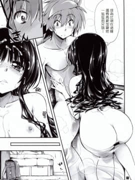 (C94) [ギリギリ虹色 (上乃龍也)] 普通の兄妹 (To LOVEる -とらぶる-) [塔布里斯個人漢化_019