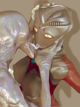 01舐めとレイプされている、最後に受胎するウルトラクィーン!_022