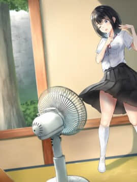 (同人CG集) [ブロッサムエイト (イロハカエデ)] 妹とぼくの夏休み～田舎暮らしの性に無頓着な妹とヤりまくりの日々～_n001