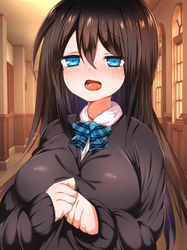 (同人CG集) [くりてぃかるひぅと] 隠れ巨乳の地味っ娘J○が実はドスケベ中出しえっち大好きだった件_002
