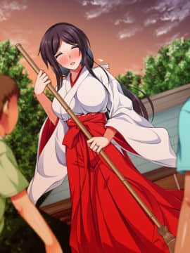 (同人CG集) [ズガイコツマルダシ] 巫女落華 其の壱 葵編_b30_01