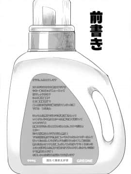 [自我满足个人汉化] (C91) [GREONE (んめ)] ランドリーの園_003
