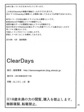 (IDOL STAR FESTIV@L 05) [蜜柑電車 (ダン)] ClearDays (アイドルマスター ミリオンライブ!)_21