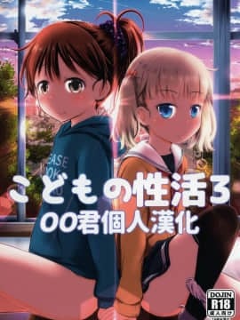 [oo君個人漢化](C91) [綺堂館 (綺堂無一)] こどもの性活 3