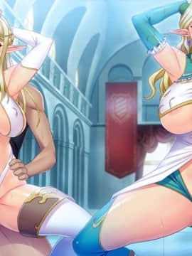 [ルネ] 巨乳エルフ母娘催眠 「はい……人間様のオチ○ポを母娘でしゃぶらせていただきます……」_fm_043_0006