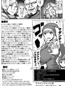 (C93) [ゆあさ連合 (ジャン・ルイ)] ベロニカ様りたーんず (ドラゴンクエストXI)_17