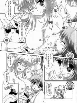 [脸肿汉化组] (なのはDAYS4) [Serenta (BOM)] ウサミミ王子に剣だけでなく××まで教えちゃう本。 (DOG DAYS)_005