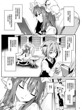 (C95) [あんみつよもぎ亭 (みちきんぐ)] 居眠り上手の大図書館 (東方Project)[屏幕脏了汉化组]_0004