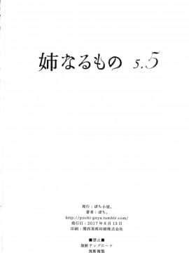(C92) [ぽち小屋。 (ぽち。)] 姉なるもの 5.5 (姉なるもの) [苍穹汉化组]_Image00049