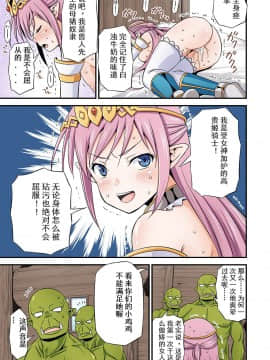 [友毒屋 (友吉)] 絶対に堕ちない姫騎士エルフ VS どんな女でも堕とすオーク軍団 [水婊某人渣翻组] [Digital]_00093.07
