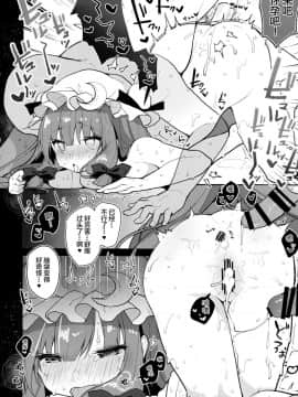 (紅楼夢13) [Chocolate Synapse (椎架ゆの)] ドスケベペットのパチュリーとガチハメ本気交尾シちゃいました (東方Project) [Lolipoi汉化组]_019
