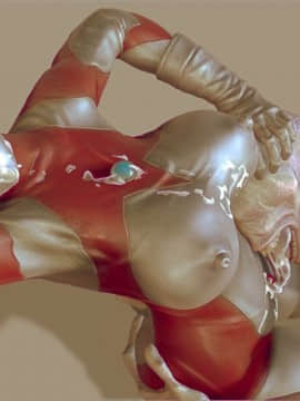 [Heroineism] 舐めとレイプされている、最後に受胎するウルトラクィーン!!(uncensored)_09_03