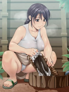 [スタジオポーク] 爆乳ママがおじいちゃんと!