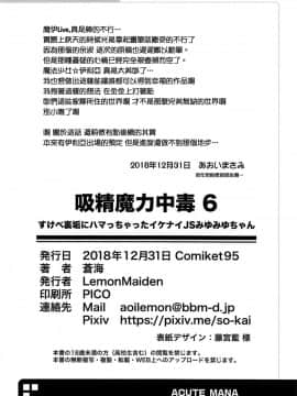 [嗶咔嗶咔漢化組](C95) [LemonMaiden (蒼海)] 吸精魔力中毒6 (Fatekaleid liner プリズマ☆イリヤ)_26