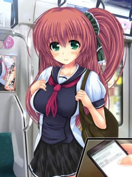 (同人CG集) [鮫野ソフトクリーム] 電車で処女ビッチに搾られた いっぱい搾ってあげる_267_nt016