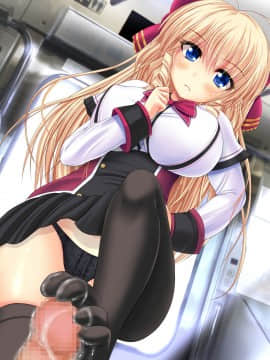(同人CG集) [鮫野ソフトクリーム] 電車で処女ビッチに搾られた いっぱい搾ってあげる_373_nt122