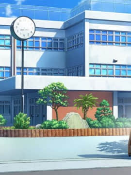 (同人CG集) [台風日和 (なごみんと、ゴリラ激戦区)] 淫乱ギャル学園に巨根の俺が転校した_0583