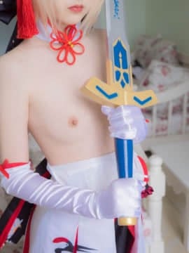 少女映畫 saber仙鹤礼服_Saber (15)