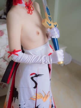 少女映畫 saber仙鹤礼服_Saber (16)