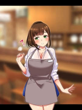 (同人CG集) [どうしょく (まめおじたん)] バイトの巨乳ポニテJKと孕まセックス_139_004_01