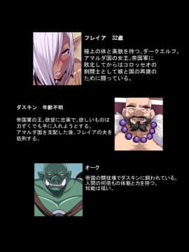 (同人CG集)  [放課後居残り組] ダークエルフの王女フレイア～屈辱のコロッセオ～ (修正版)_02_002
