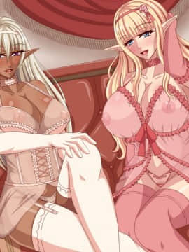 (同人CG集) [お茶漬け屋三代目] エルフとダークエルフの娼婦と過ごす一夜の夢__0188