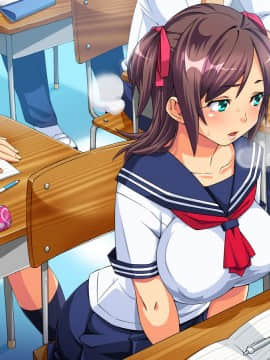(同人CG集) [童貞食堂] ビッチウィルスに感染した女子たちを救えるのは俺のチ○コだけ!_a01-2