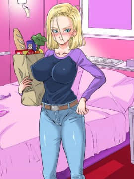 (同人CG集) [霜降亭] 意外とウブい18号さんをナンパして 心の底からトロけさせてみるw (ドラゴンボールZ)_181