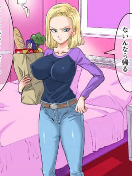 (同人CG集) [霜降亭] 意外とウブい18号さんをナンパして 心の底からトロけさせてみるw (ドラゴンボールZ)_009