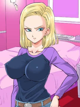 (同人CG集) [霜降亭] 意外とウブい18号さんをナンパして 心の底からトロけさせてみるw (ドラゴンボールZ)_011