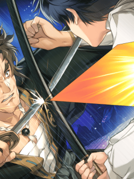 (ゲームCG) [190426] [アリスソフト] 母爛漫_evb_206_イベ／羽華／剣戟／驚き＋／ひび_カットイン／羽華／剣戟／刀折れる