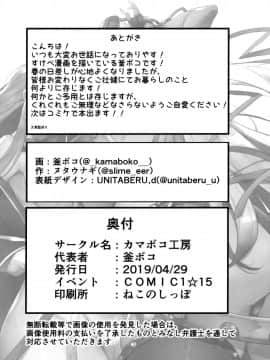 (COMIC1☆15) [カマボコ工房 (釜ボコ)] LOVE BONUS TIME IN LULUHAWA (FateGrand Order)_29