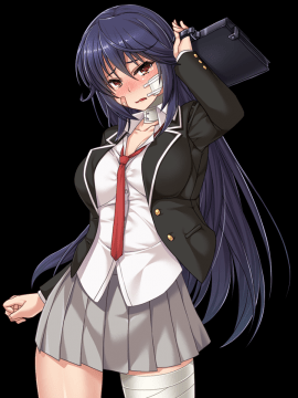 [ABALONEKISS CORE] ケンカが強くてクールで強気の不良彼女が弱い僕を庇って汚されます_st_a135