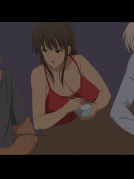 (同人CG集) [きゃろっと] 先輩を家に居候させていたらいつの間にか妻が寝取られていた 後編_199_067