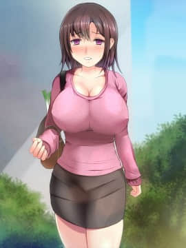 (同人CG集) [てのひらタンバリン] エッチで巨乳な奥さんに癒されよう！_n029
