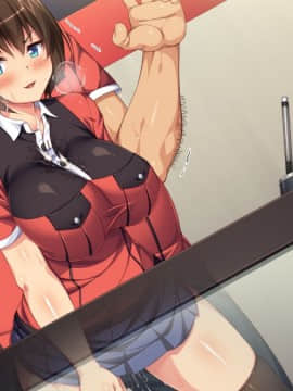 (同人CG集) [ミミズサウザンド (よろず)] 巨乳バイトに囲まれて誘惑されたら不倫してもしょうがないよね_411_cg_05_06