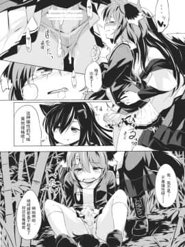 [兔子个人汉化] (C88) [Animal Passion (茹でピー)] 人狼匂に吠ゆれば山彦声に吠ゆ (東方Project)_00000011
