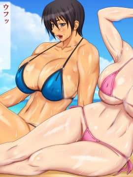 [逝印乳業 (逝印)] 熟女海水浴 -夏の想い出-_017_0206