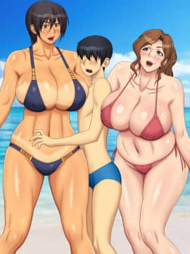 [逝印乳業 (逝印)] 熟女海水浴 -夏の想い出-_085_0110