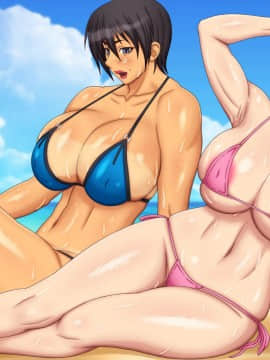 [逝印乳業 (逝印)] 熟女海水浴 -夏の想い出-_086_0201