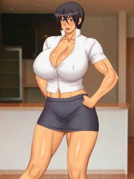 [逝印乳業 (逝印)] 熟女子プロレスリング_087_0103