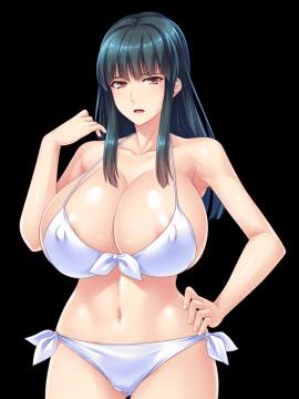 爆乳水着人妻をビーチでデカチンナンパ ～生真面目ぶって渋るのにハメるとイキまくるマゾ牝を孕ませオナホに躾ける夏～_st_kasumi_a001d