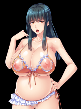 爆乳水着人妻をビーチでデカチンナンパ ～生真面目ぶって渋るのにハメるとイキまくるマゾ牝を孕ませオナホに躾ける夏～_st_kasumi_a101c