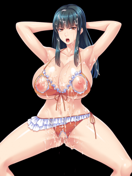 爆乳水着人妻をビーチでデカチンナンパ ～生真面目ぶって渋るのにハメるとイキまくるマゾ牝を孕ませオナホに躾ける夏～_st_kasumi_a202c